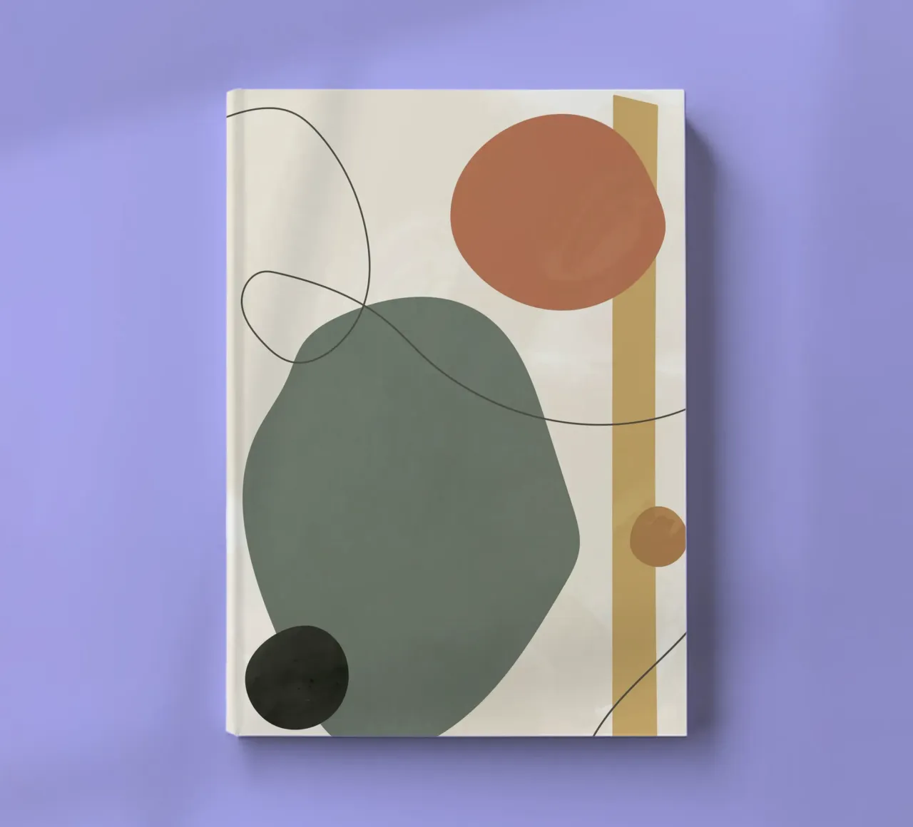 Minimalist figure notebook by 🎁 ARTVI-SHOP