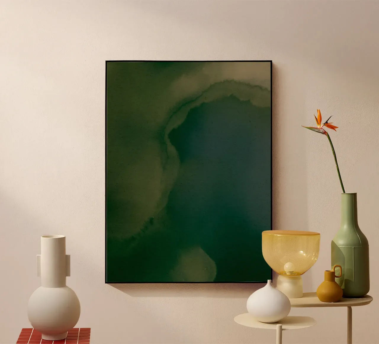 Wet Canvas 18 plexiglass da Shatha Al Dafai