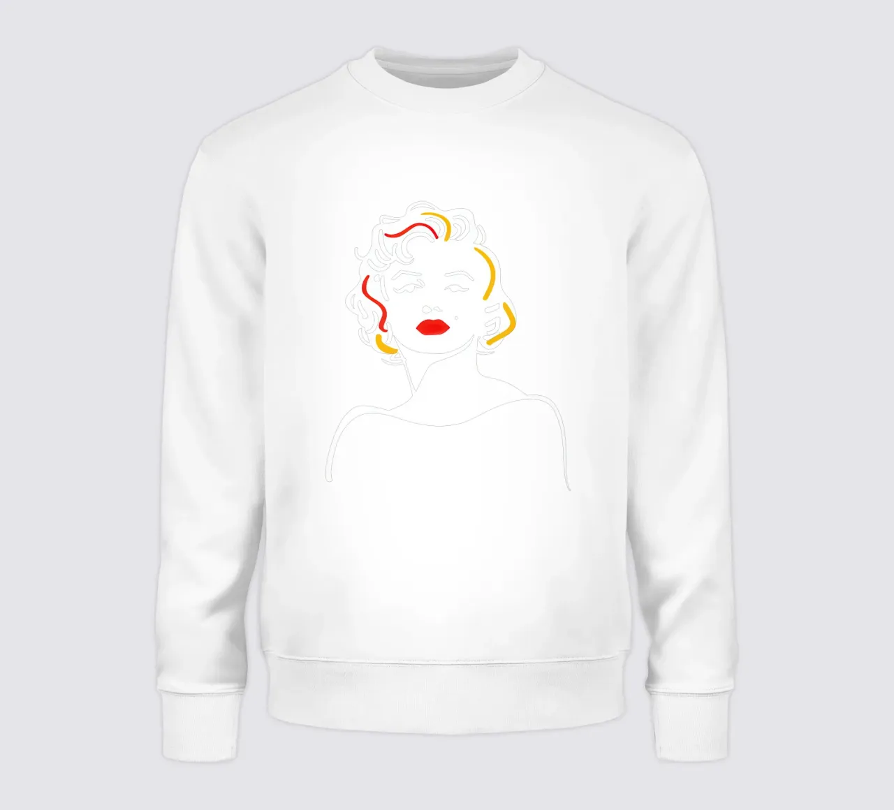 Logotipo de Marilyn Monroe sudadera de Autofocus