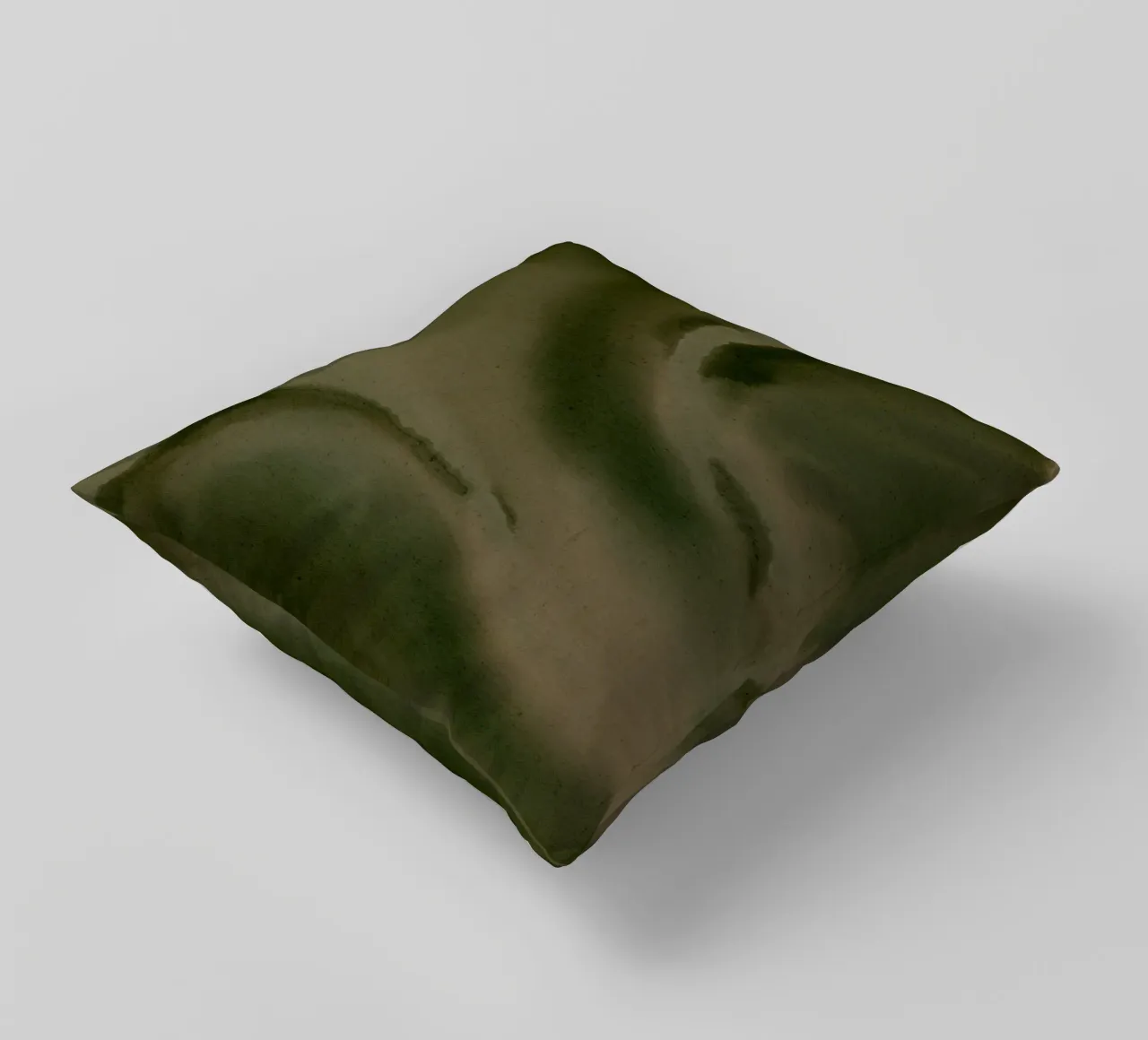 Wet Canvas 19 cuscino da Shatha Al Dafai