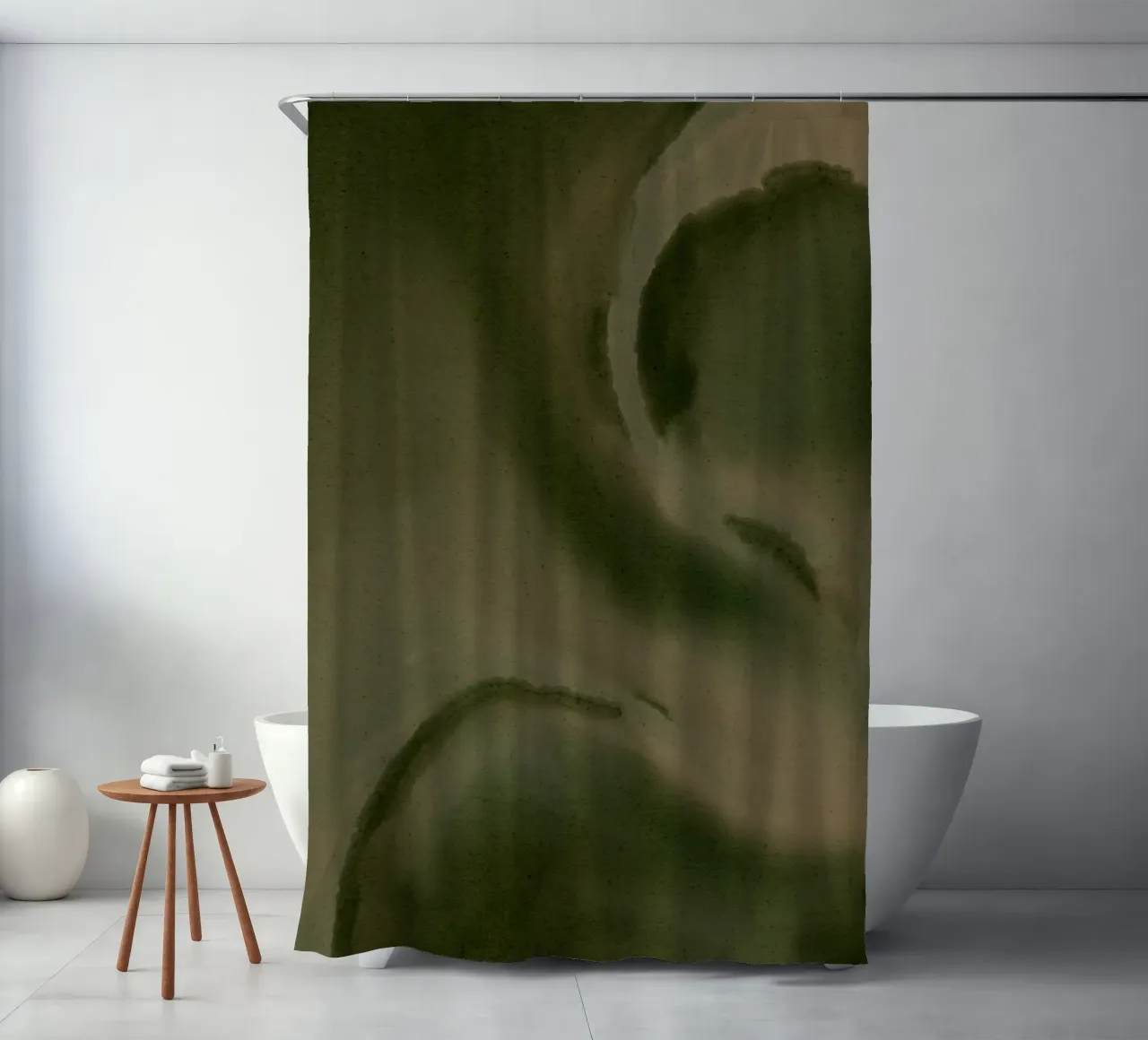 Wet Canvas 19 tenda da doccia da Shatha Al Dafai