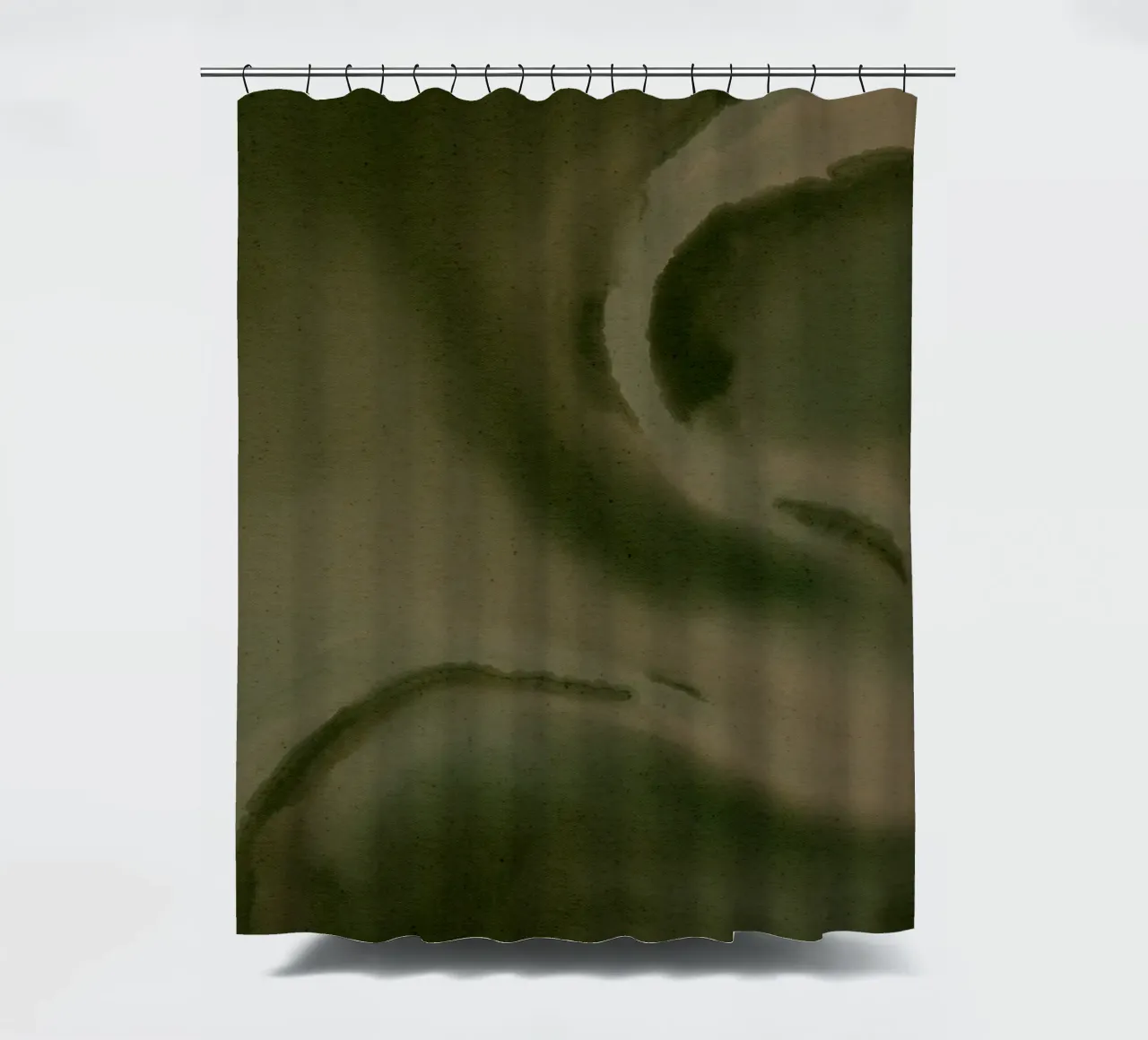 Wet Canvas 19 tenda da doccia da Shatha Al Dafai