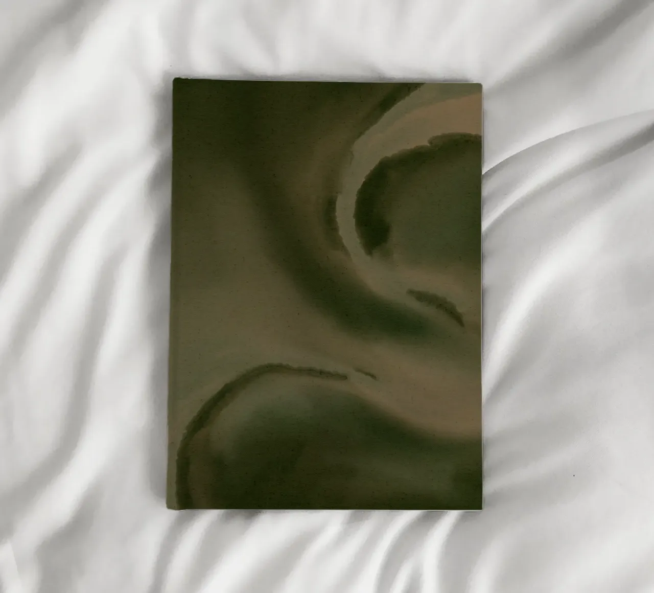 Wet Canvas 19 notebook by Shatha Al Dafai