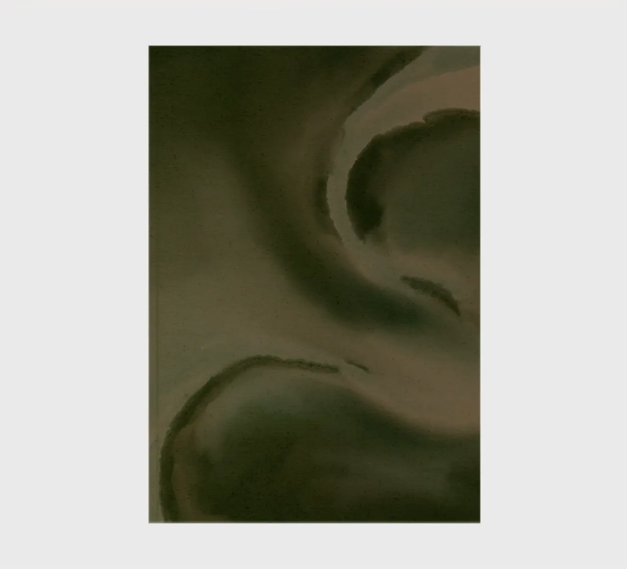 Wet Canvas 19 notebook by Shatha Al Dafai