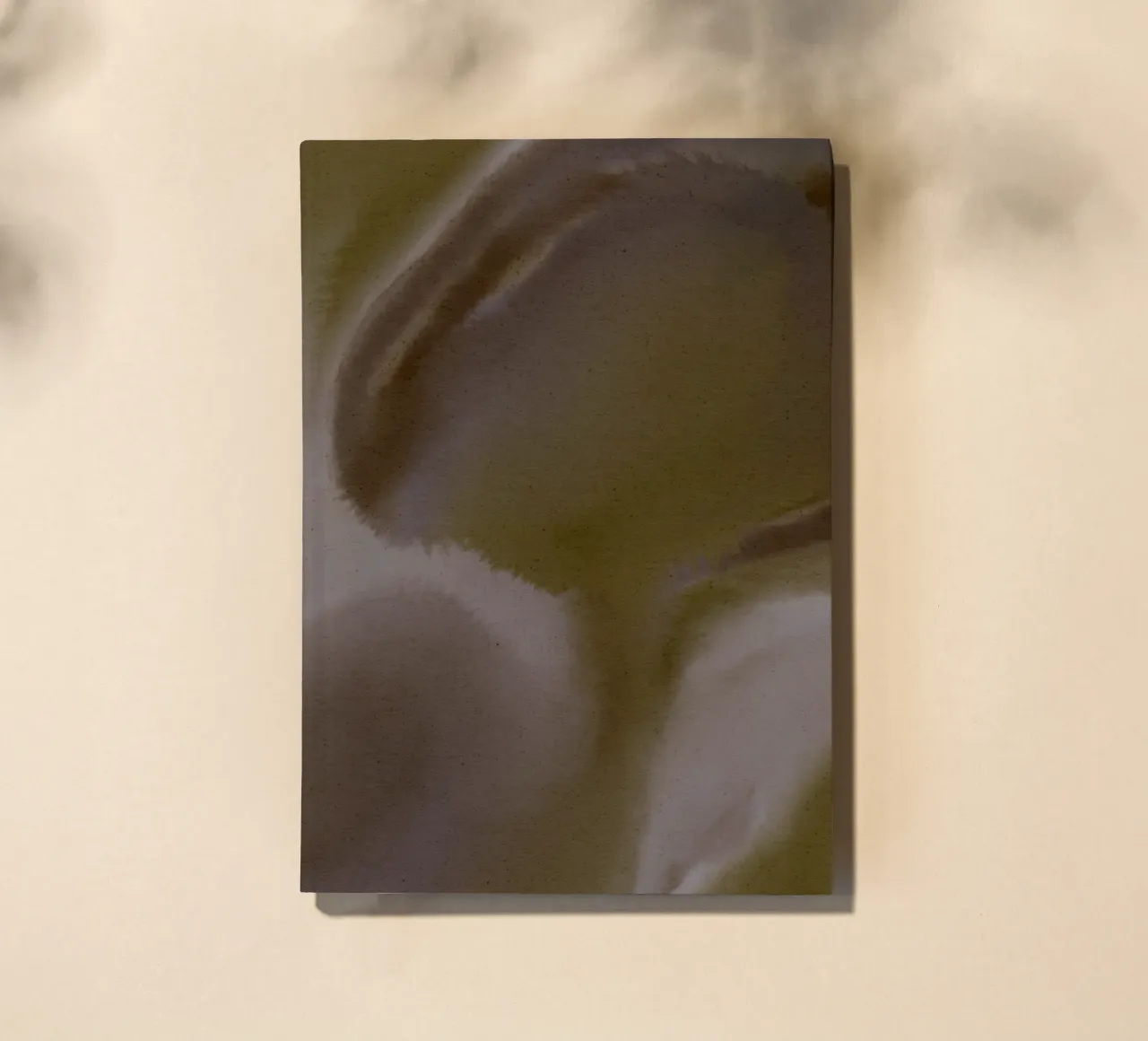 Wet Canvas 22 notebook by Shatha Al Dafai