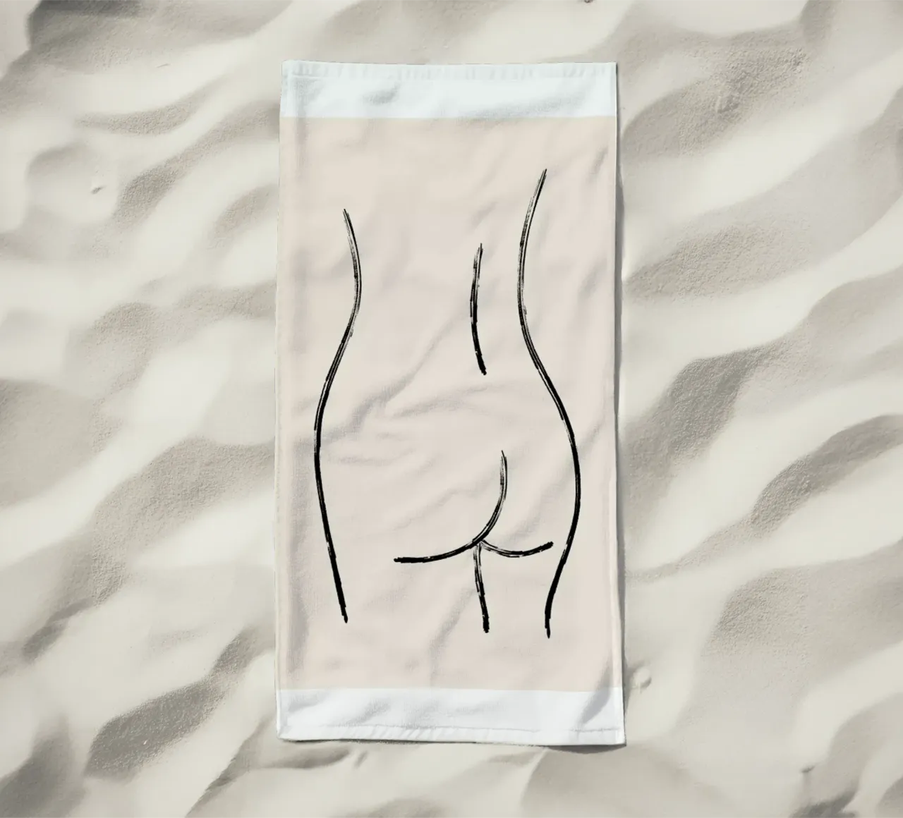 Nude On Stone Backdrop telo mare da Graphite