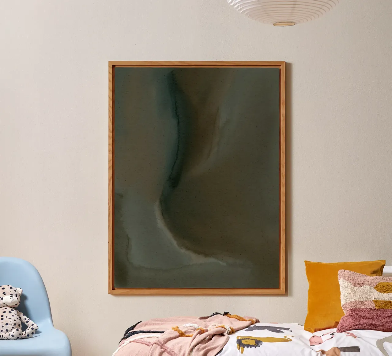 Wet Canvas 23 alluminio dibond da Shatha Al Dafai