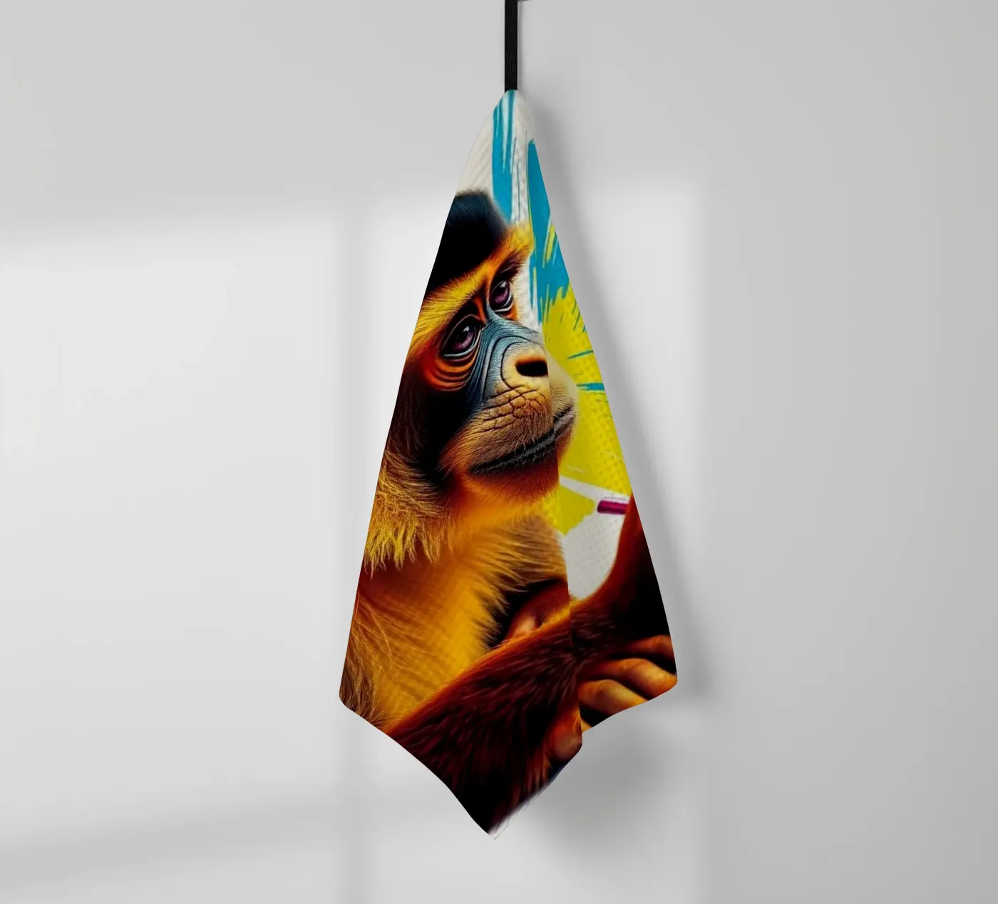 Calendar monkey Geschirrtuch von Anita's Dream