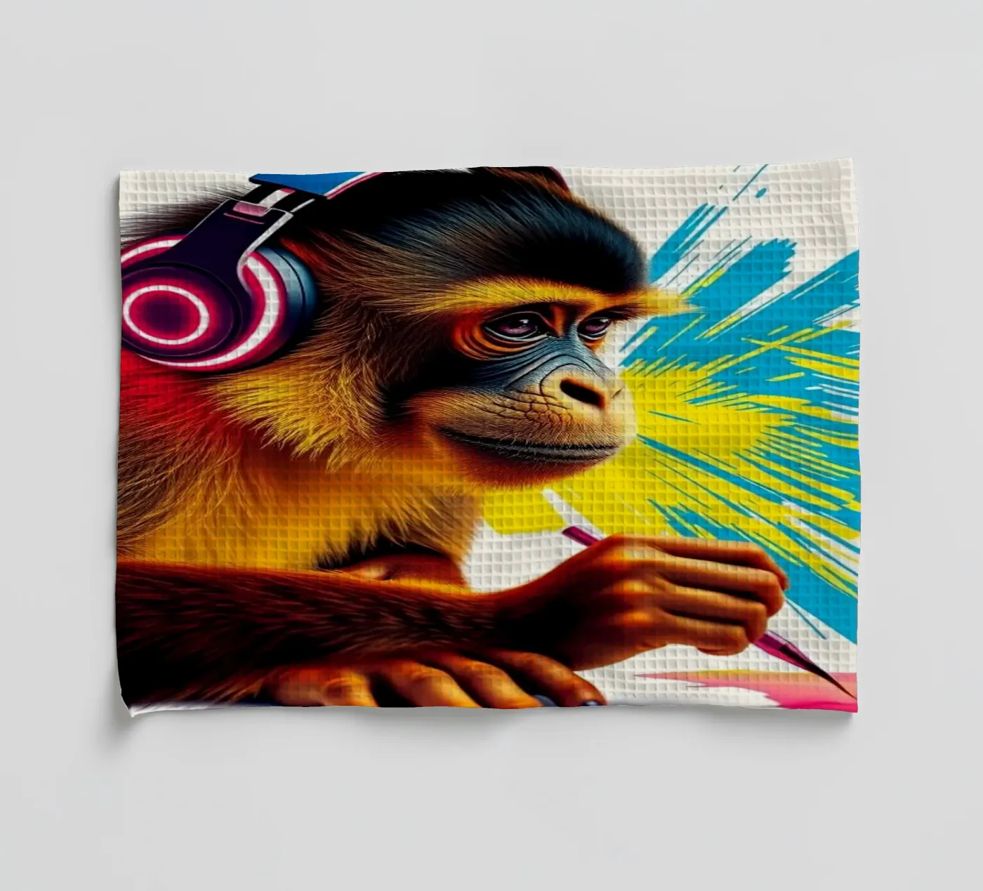 Calendar monkey Geschirrtuch von Anita's Dream