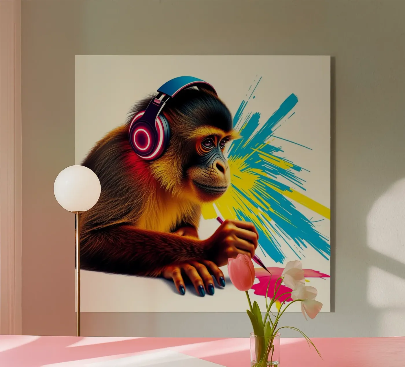 Calendar monkey plexiglas de Anita's Dream