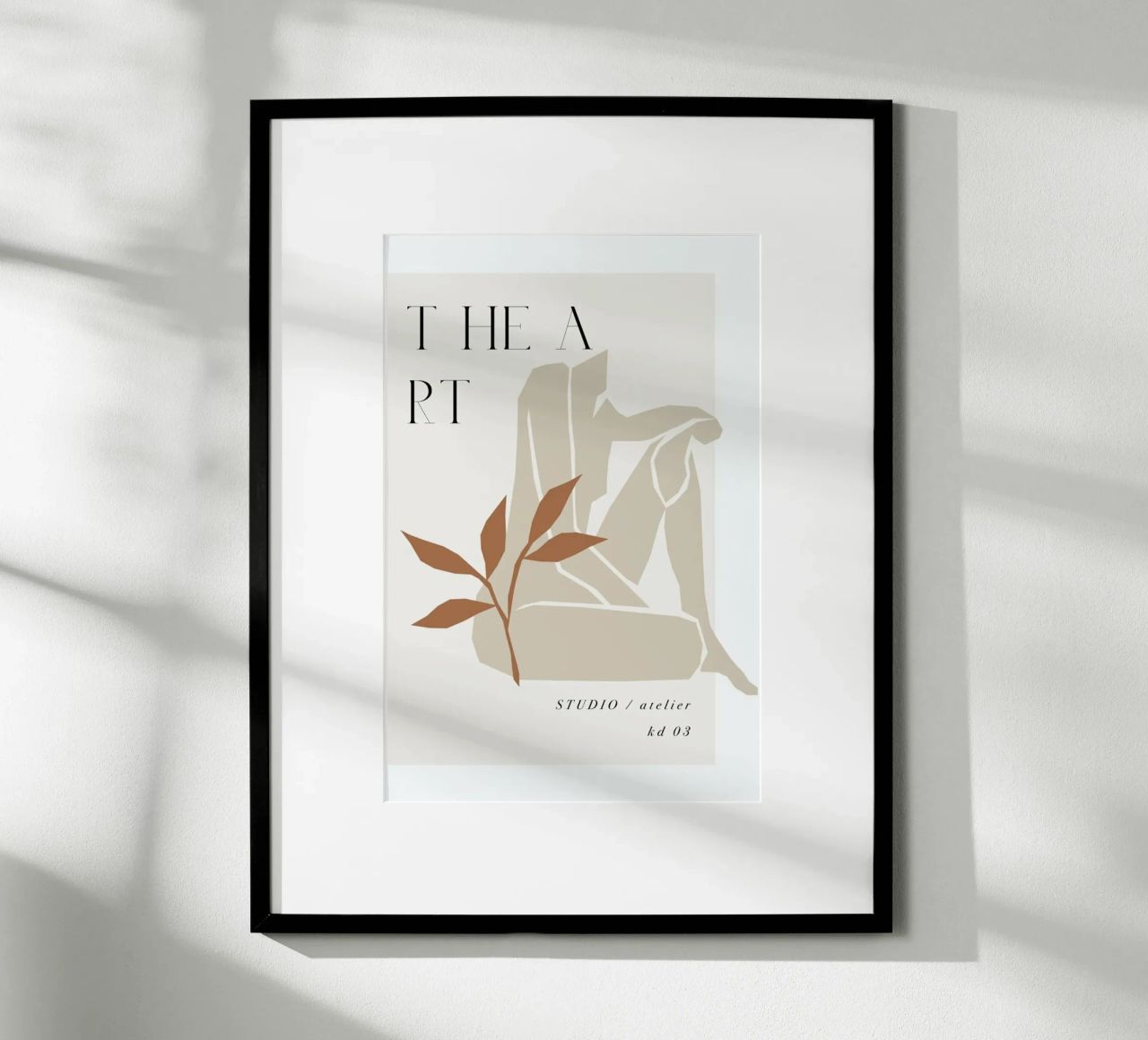 The Art No 3 poster de KRUTH DESIGN