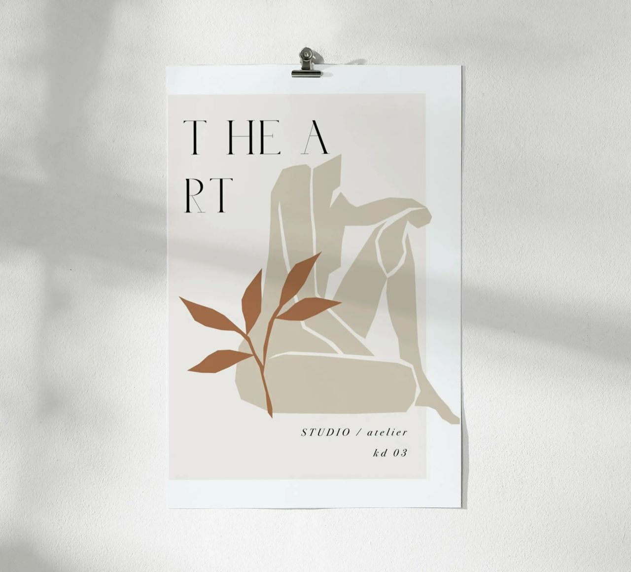 The Art No 3 poster de KRUTH DESIGN