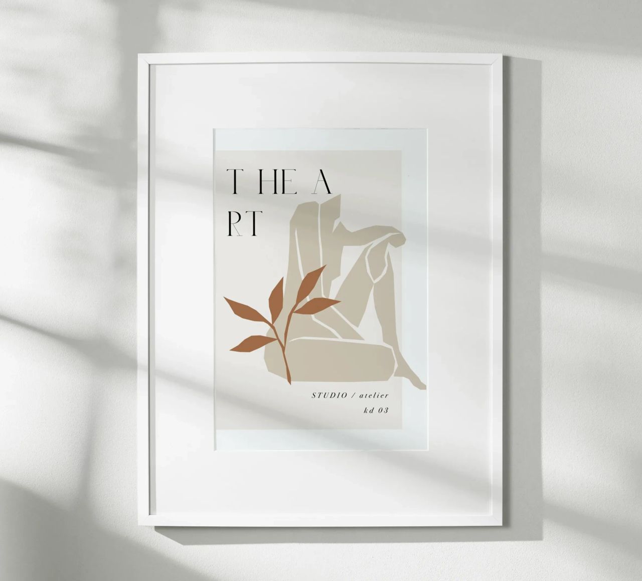 The Art No 3 poster de KRUTH DESIGN