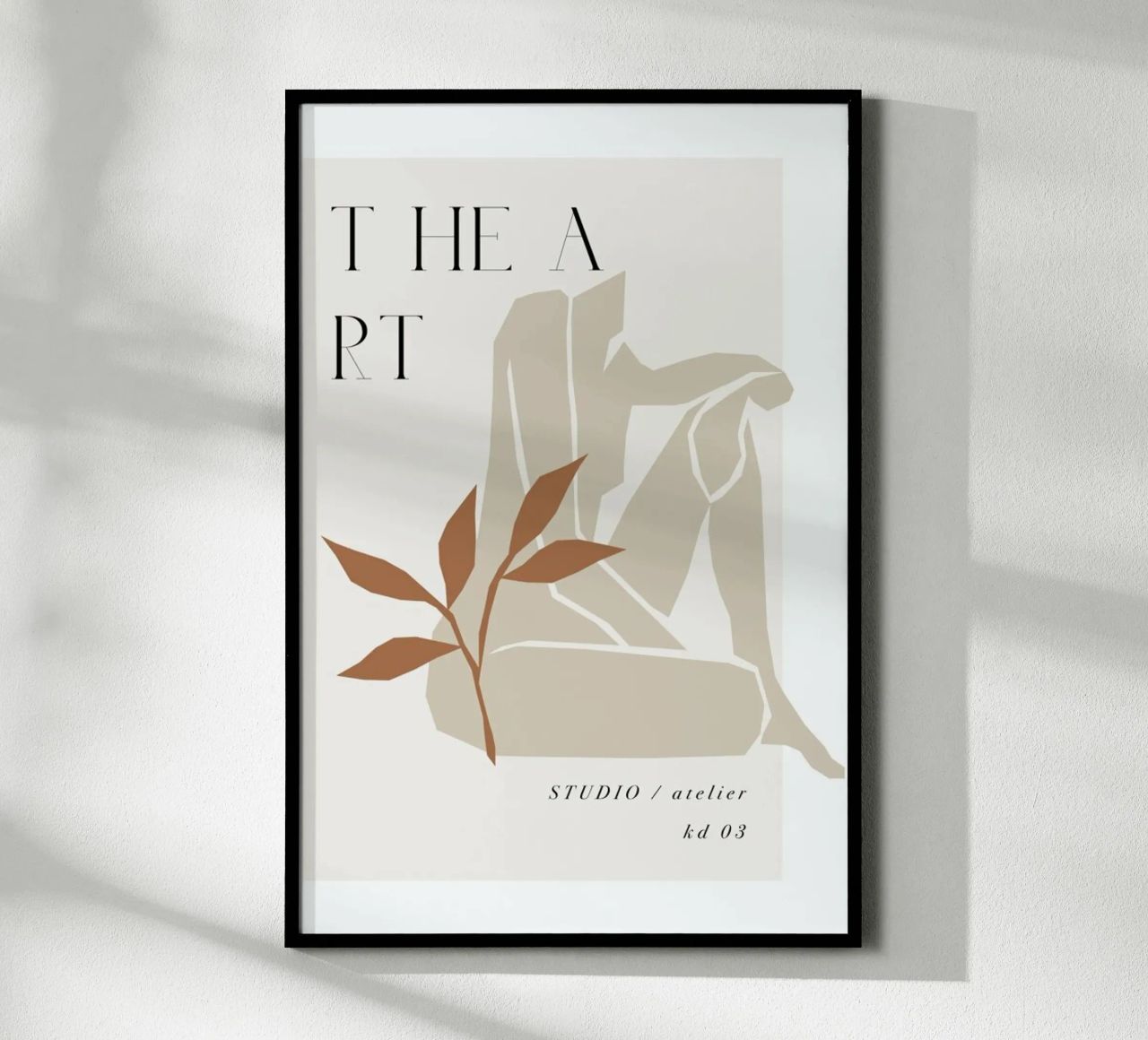 The Art No 3 poster de KRUTH DESIGN