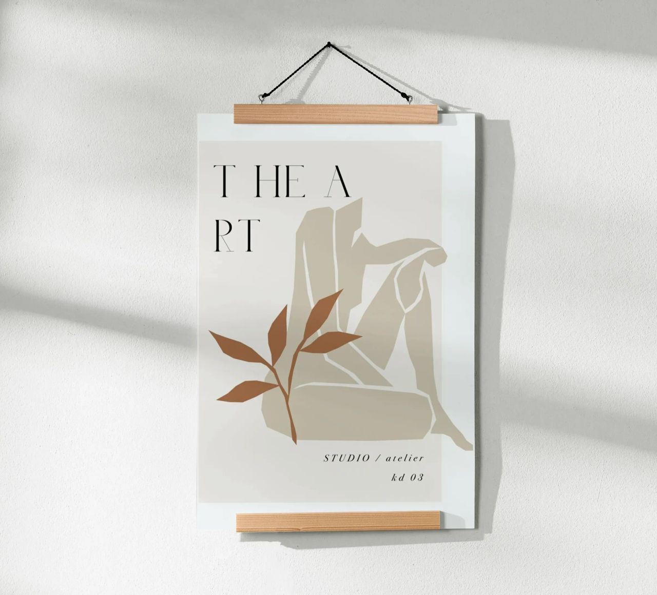 The Art No 3 poster de KRUTH DESIGN