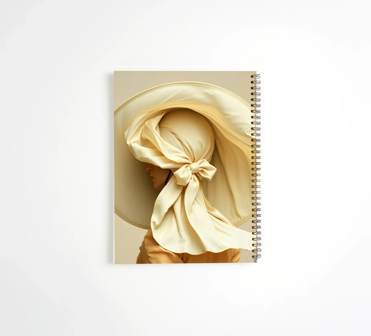 Lady with a Hat spiral notebook by Anita's Dream