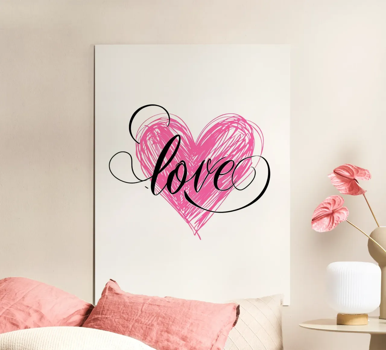 L'amore poster con telaio in plastica da 🥝 KIWI STORE