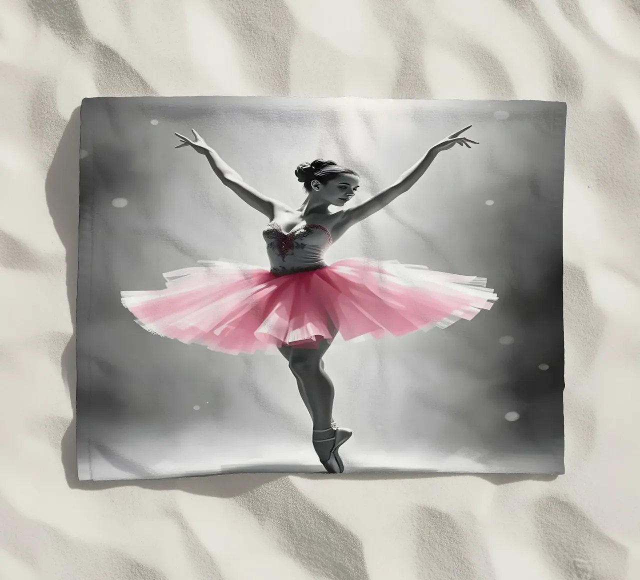 Dancing On Her Own beach towel by Anita's Dream