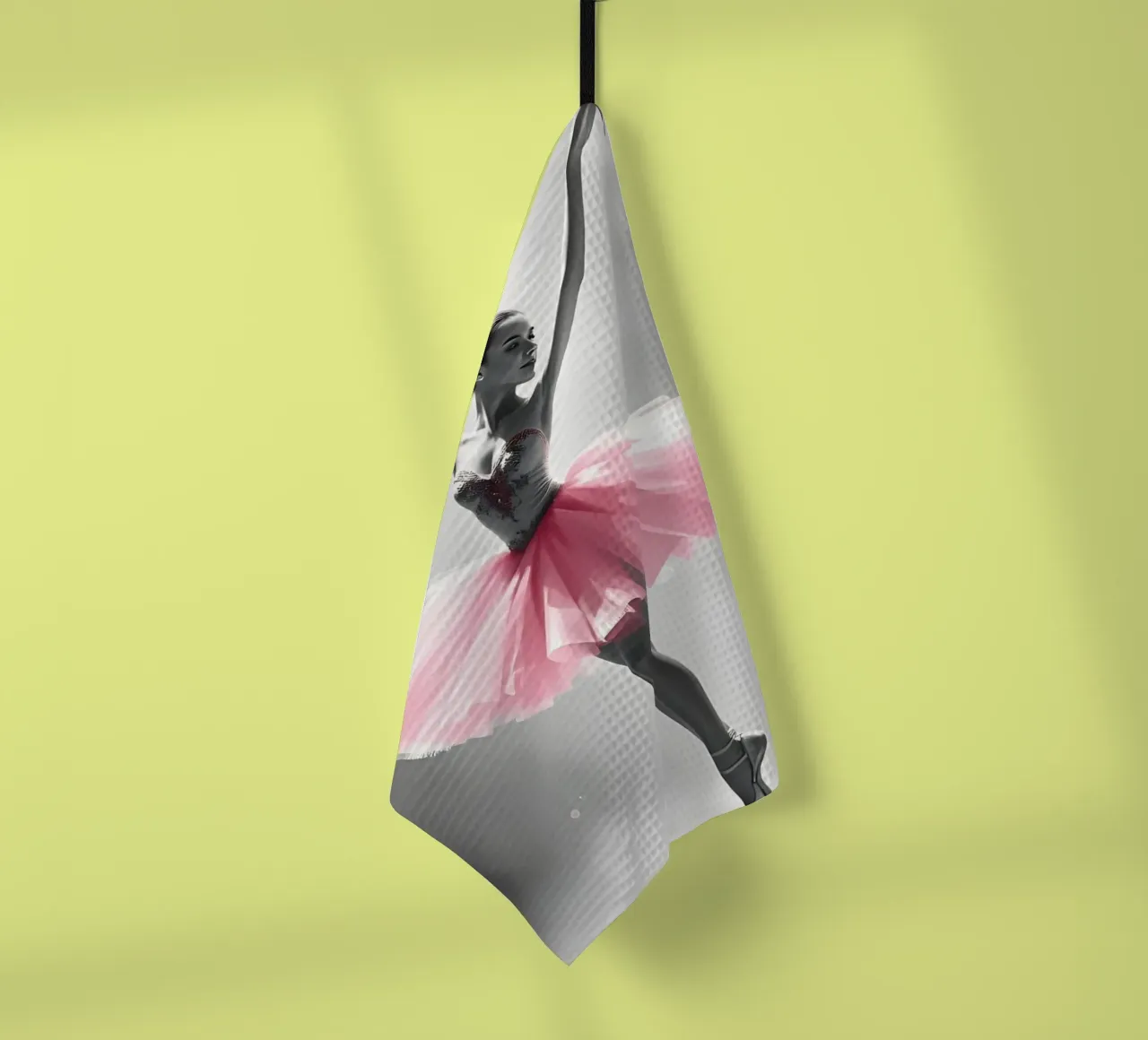 Dancing On Her Own tea towel by Anita's Dream