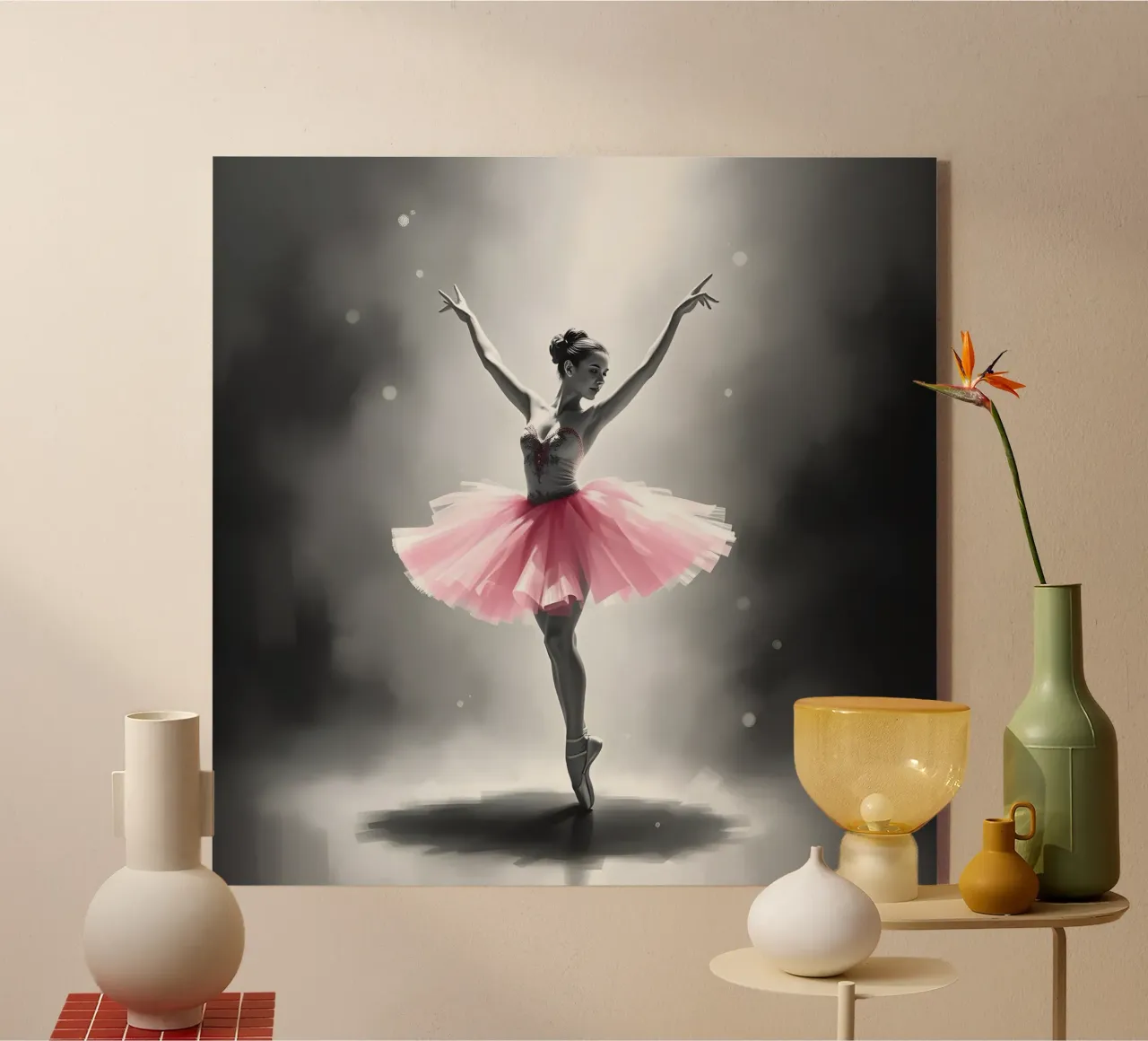 Dancing On Her Own acrylic glass by Anita's Dream