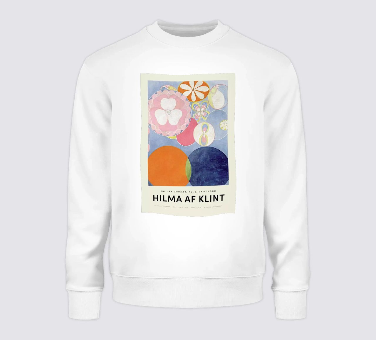 Hilma af Klint - Childhood, No. 2 felpa da Vintage by JUNIQE