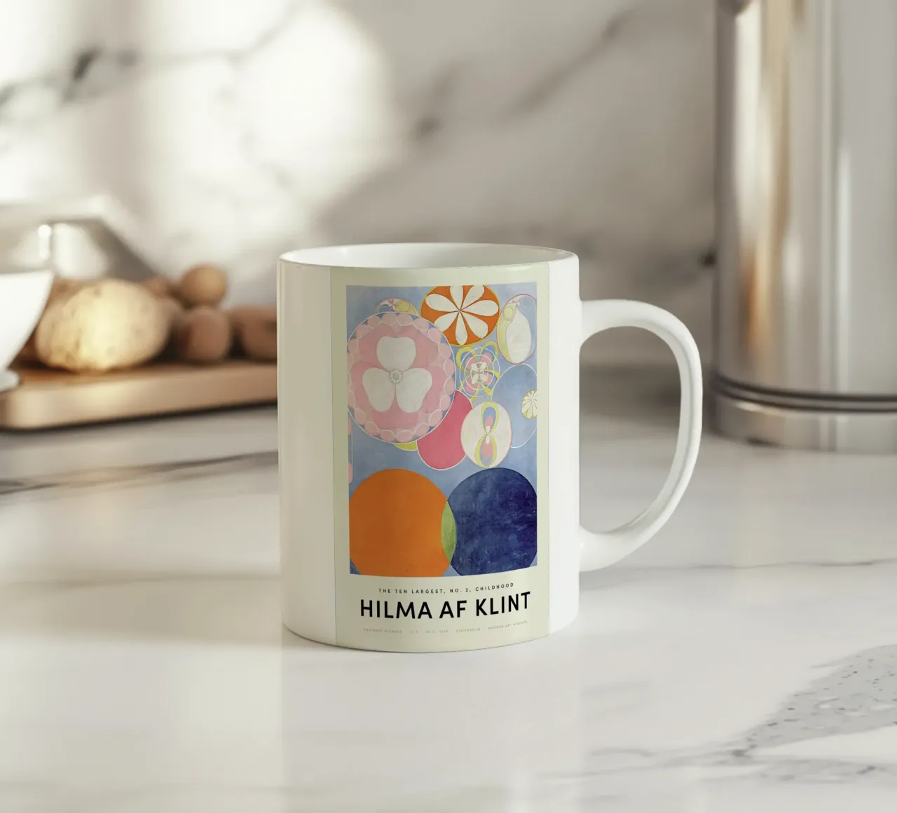 Hilma af Klint - Childhood, No. 2 tazza in ceramica da Vintage by JUNIQE