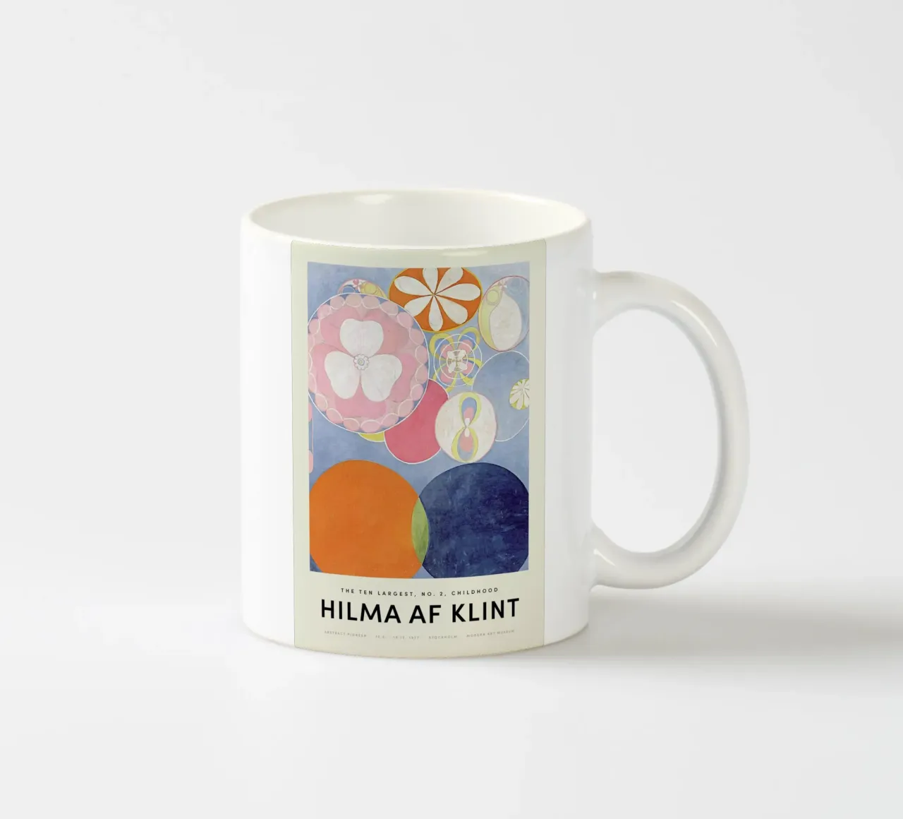 Hilma af Klint - Childhood, No. 2 tazza in ceramica da Vintage by JUNIQE