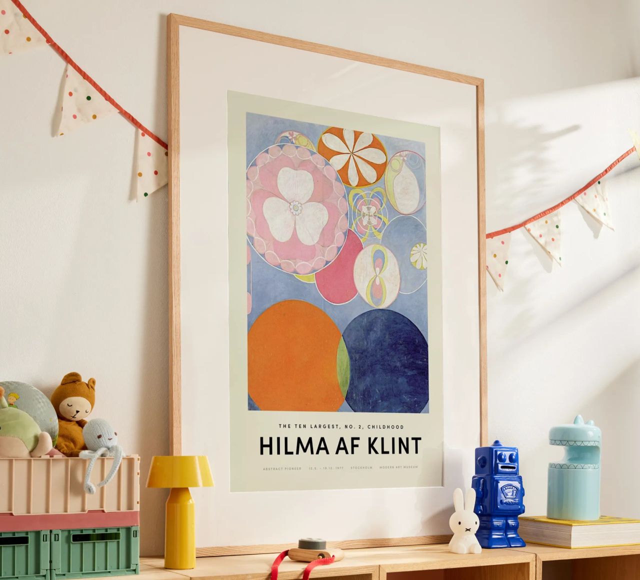 Hilma af Klint - Childhood, No. 2 poster de Vintage by JUNIQE