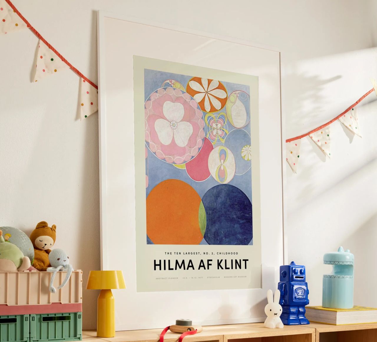Hilma af Klint - Childhood, No. 2 poster de Vintage by JUNIQE