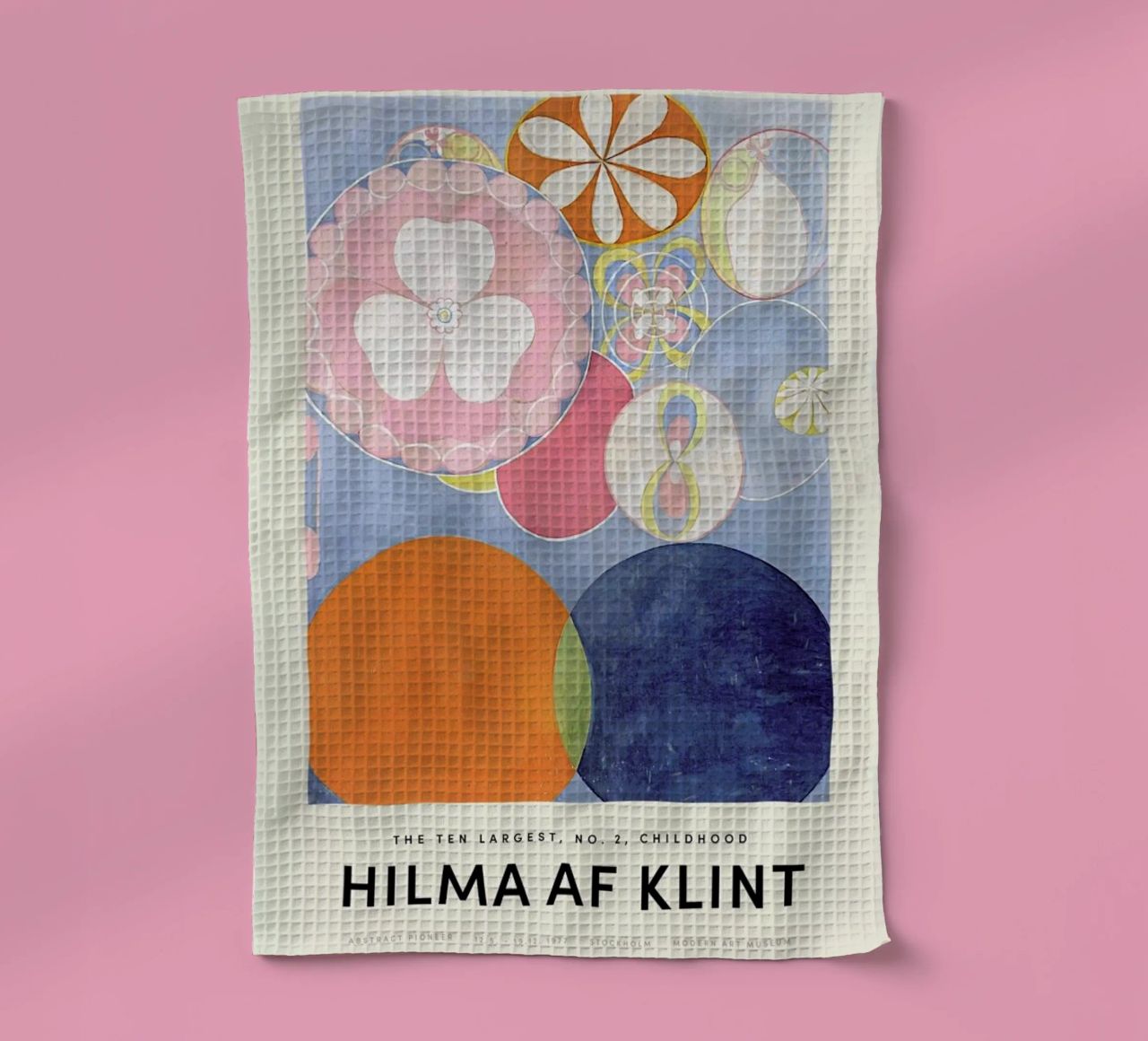 Hilma af Klint - Childhood, No. 2 torchon de Vintage by JUNIQE