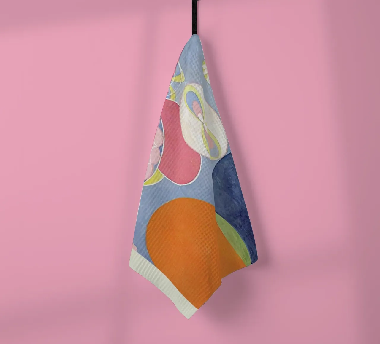 Hilma af Klint - Childhood, No. 2 theedoek van Vintage by JUNIQE