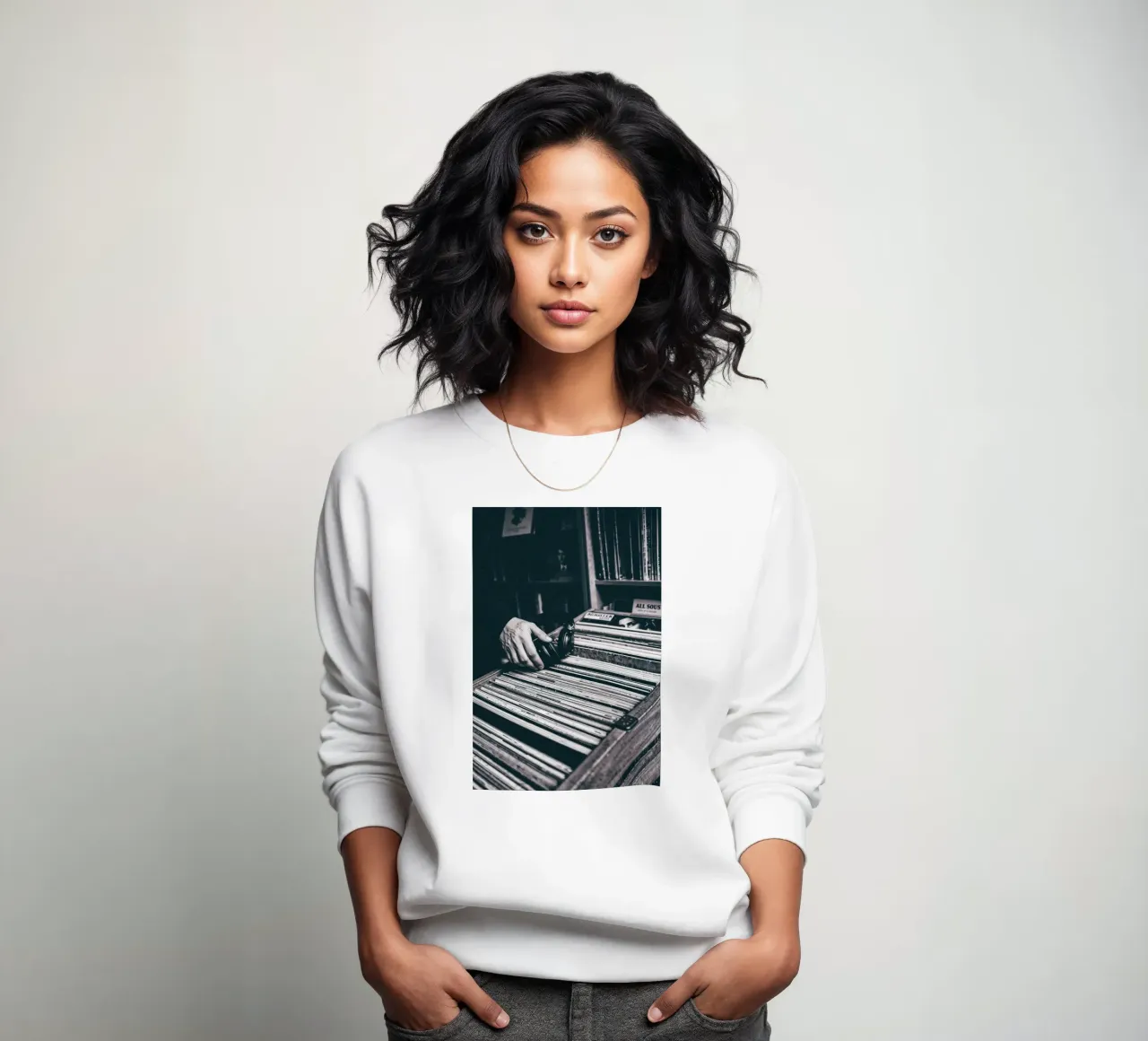 The Sound of Touch sweatshirt by BLICKPUNKT