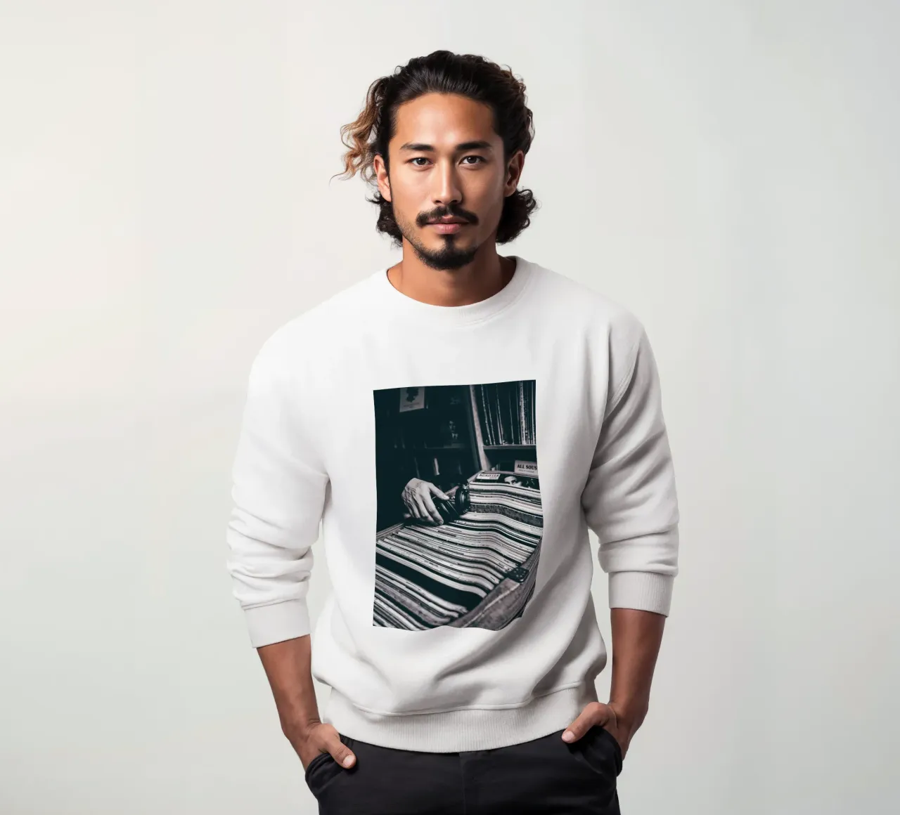 The Sound of Touch sweatshirt by BLICKPUNKT
