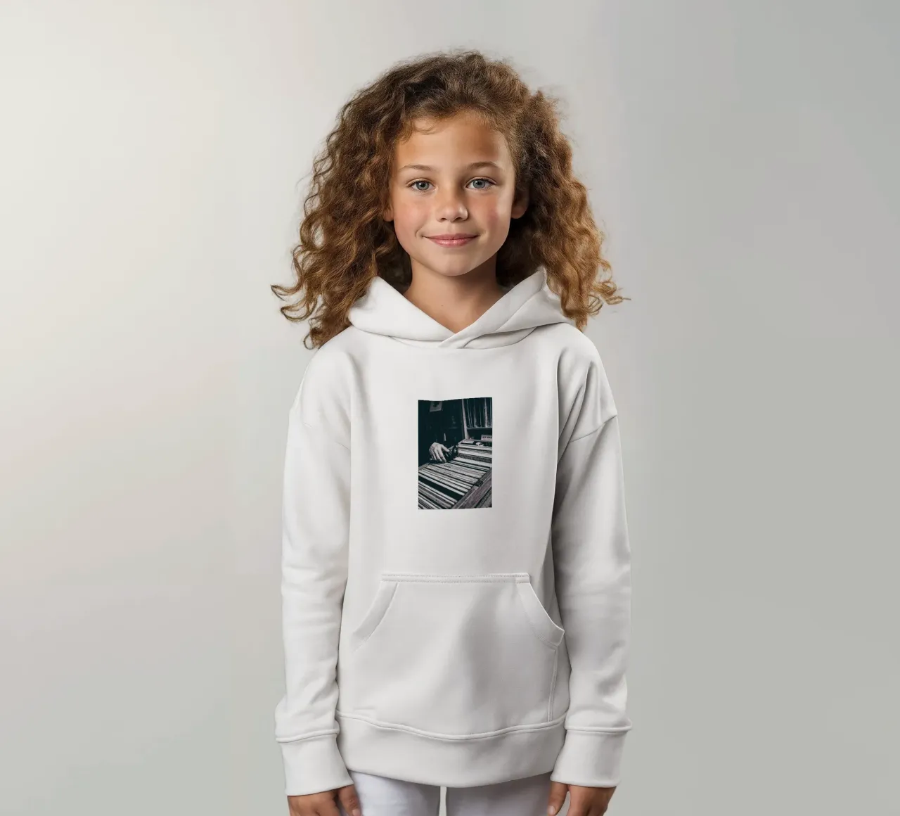 The Sound of Touch felpa bambino con cappuccio da BLICKPUNKT