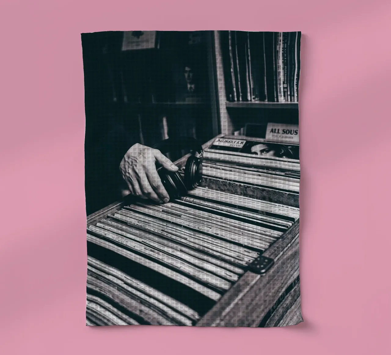 The Sound of Touch Geschirrtuch von BLICKPUNKT