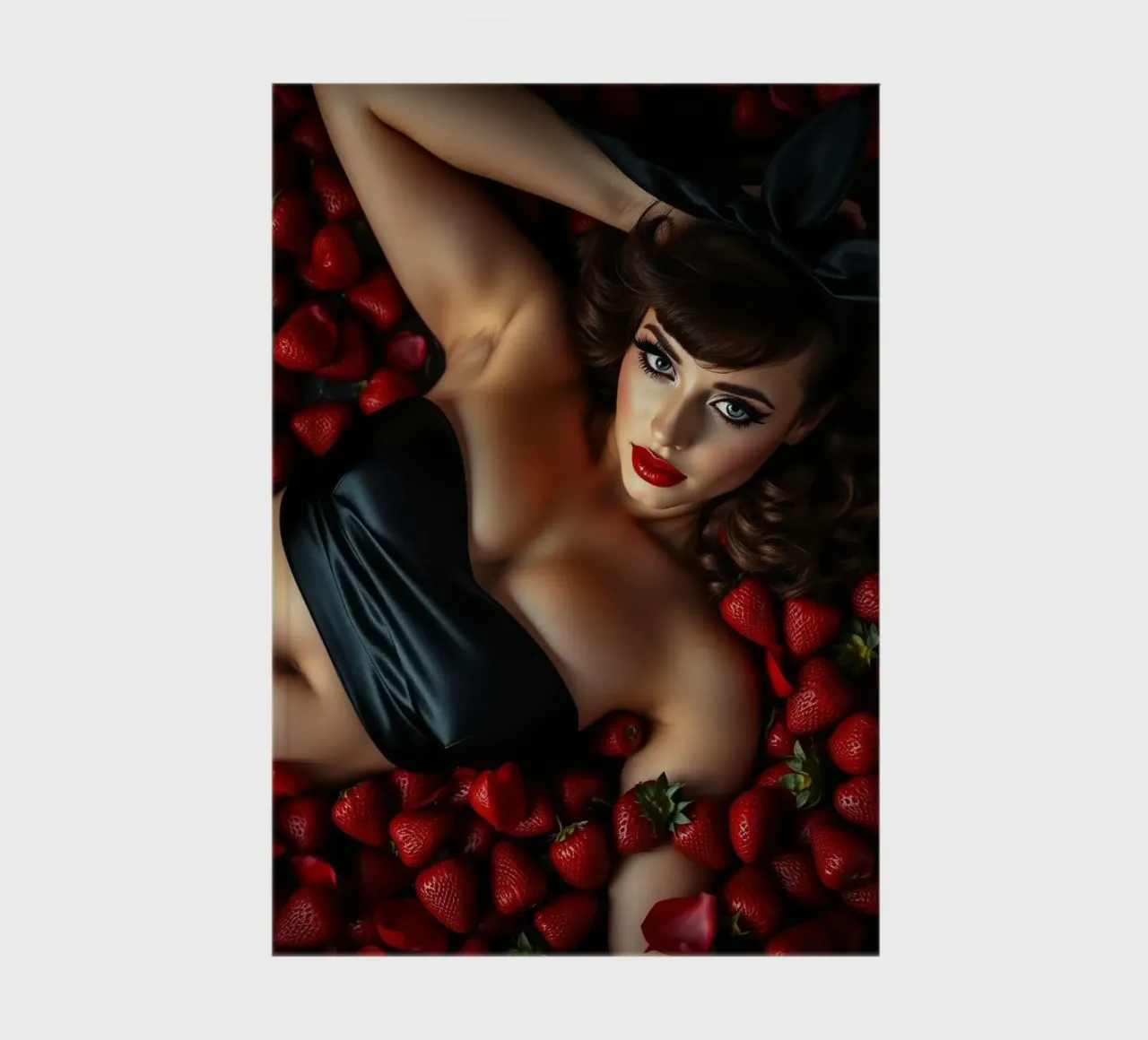 Strawberry Bath notebook by Anita's Dream