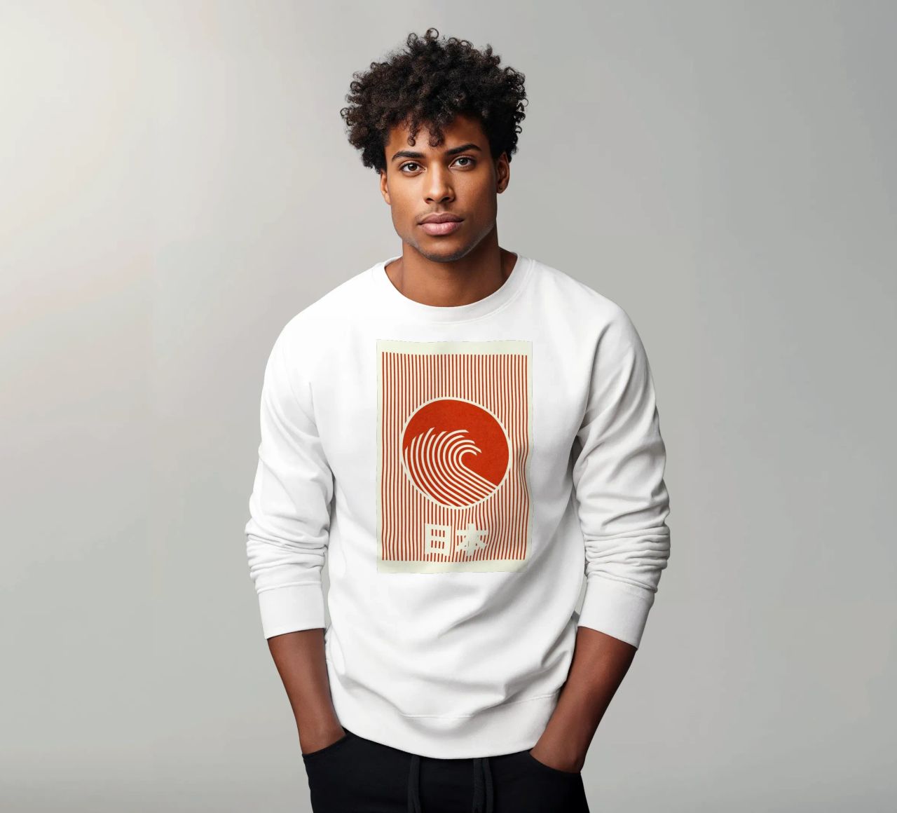 Great Wave Of Nippon sudadera de Rosi Feist