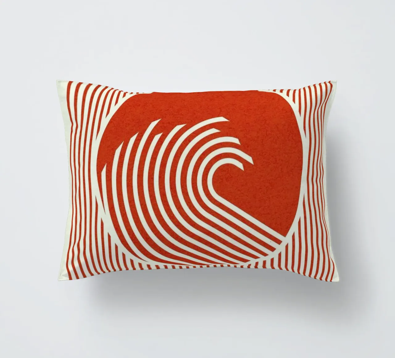 Great Wave Of Nippon cuscino da Rosi Feist