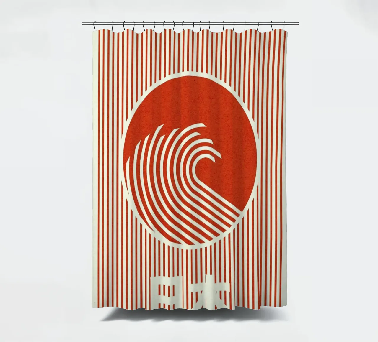 Great Wave Of Nippon tenda da doccia da Rosi Feist