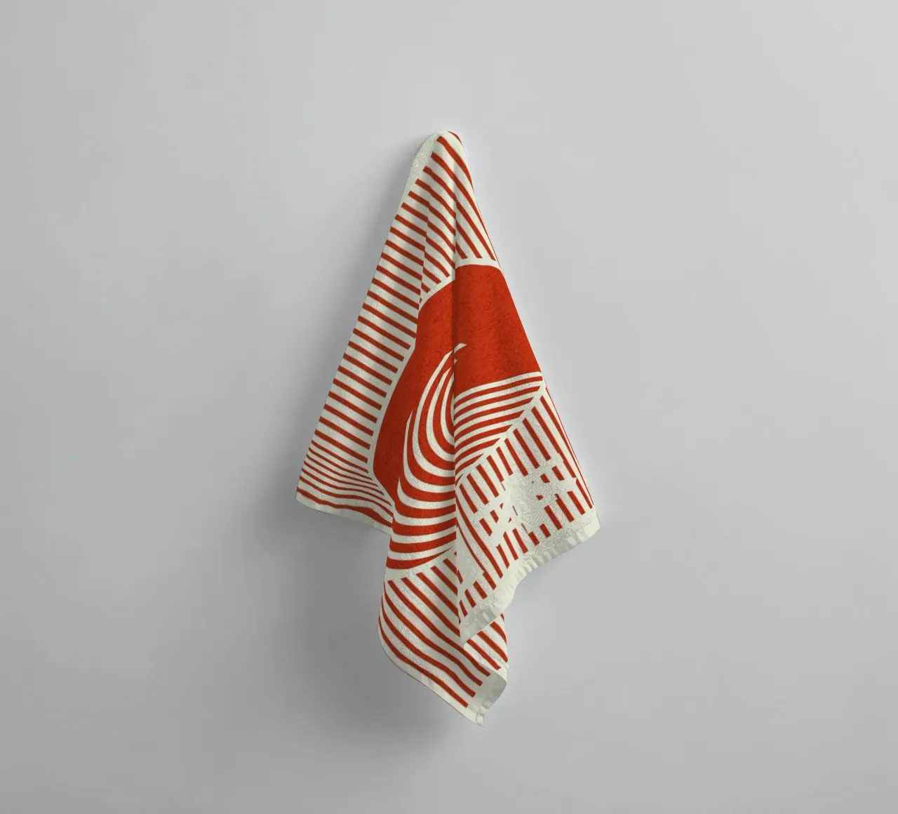 Great Wave Of Nippon asciugamano da bagno da Rosi Feist