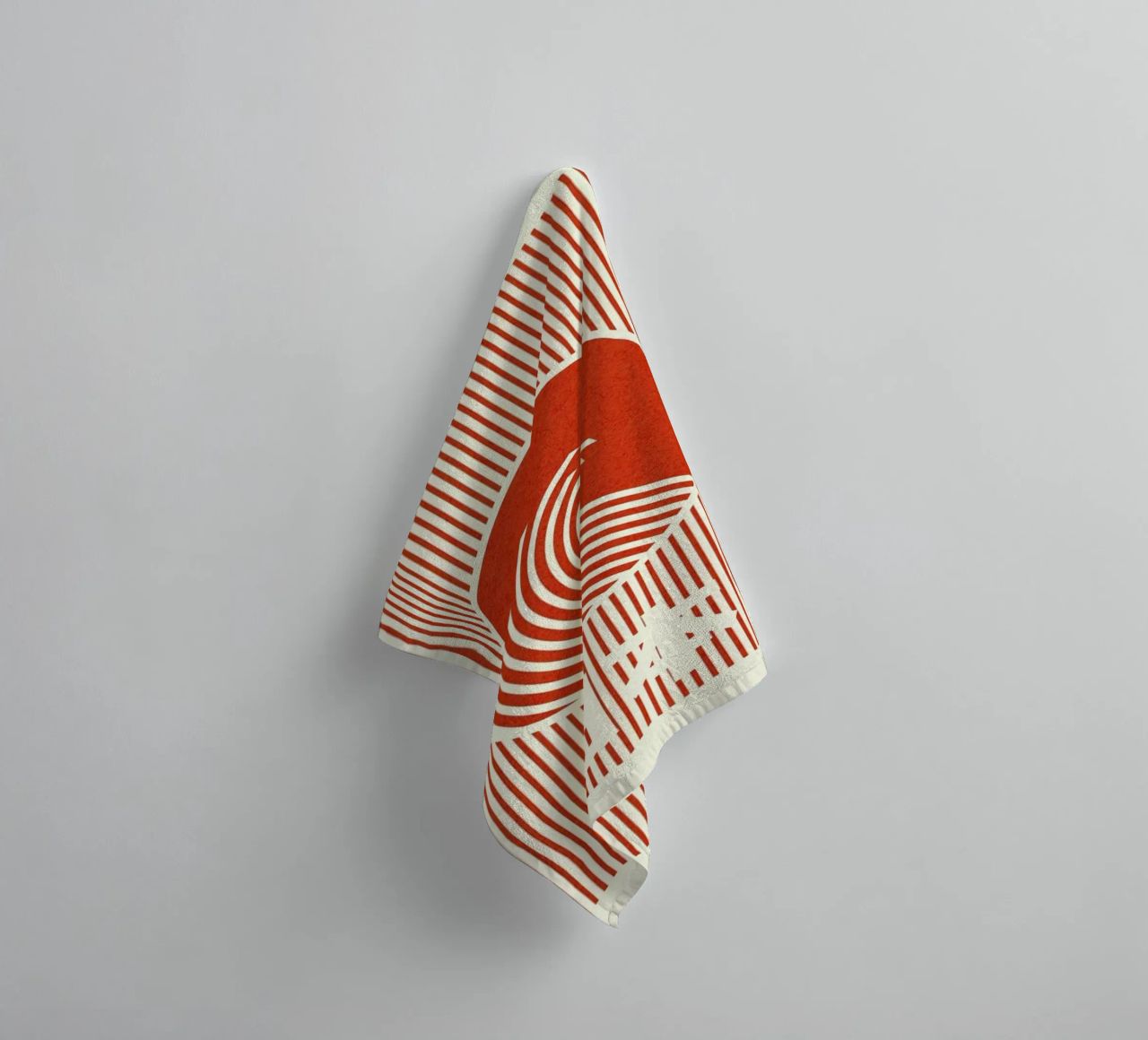 Great Wave Of Nippon toalla de baño de Rosi Feist