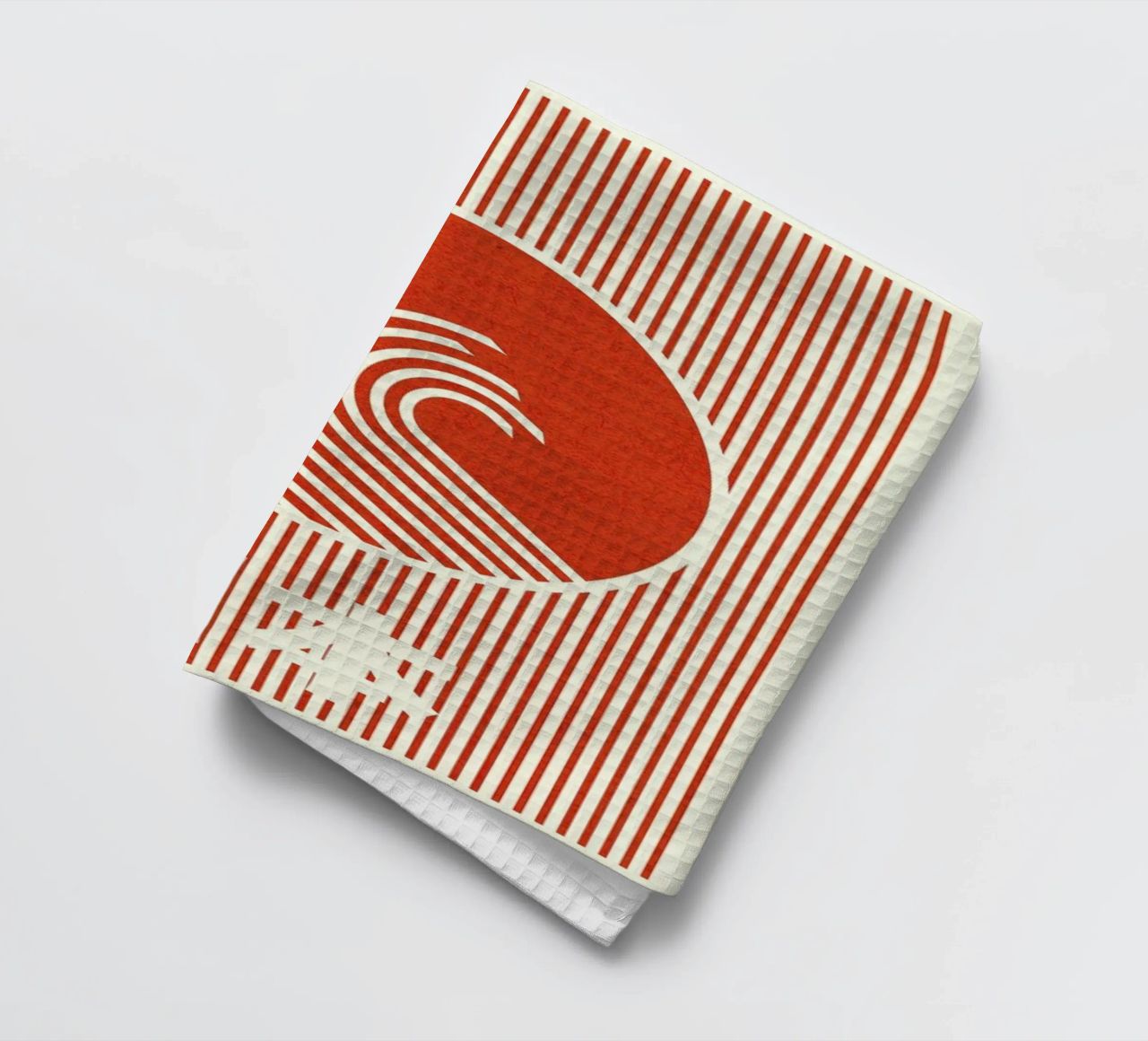 Great Wave Of Nippon paño de cocina de Rosi Feist