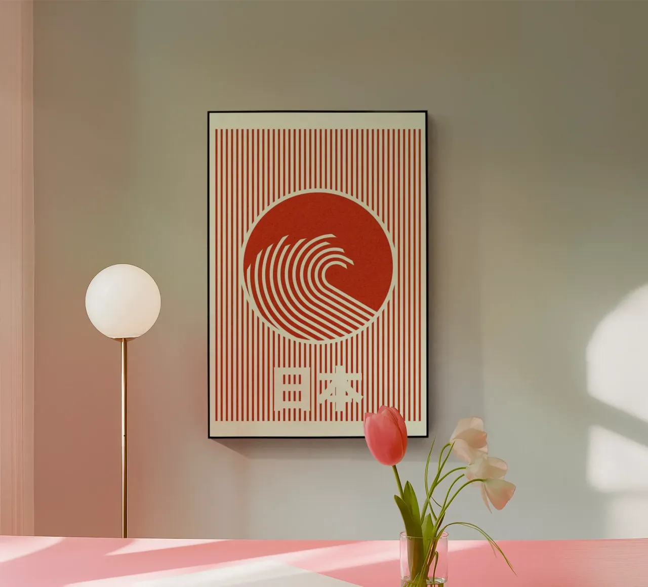 Great Wave Of Nippon plexiglass da Rosi Feist