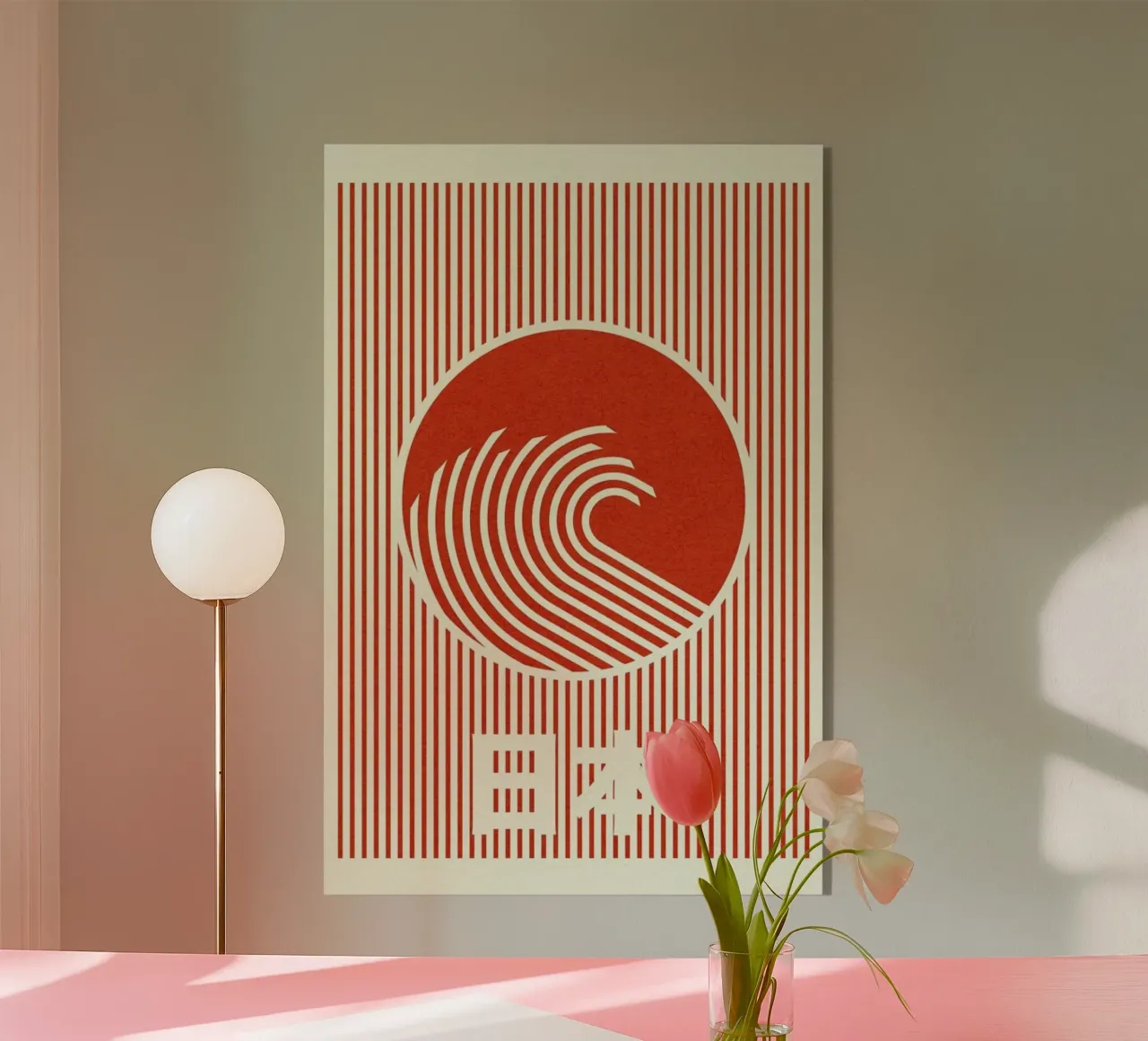 Great Wave Of Nippon plexiglass da Rosi Feist