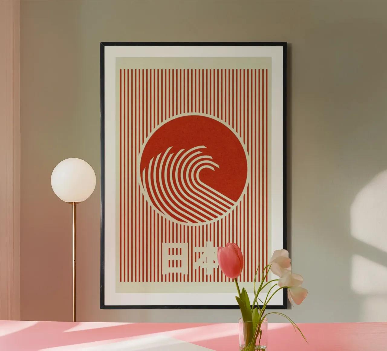 Great Wave Of Nippon carta hahnemühle da Rosi Feist