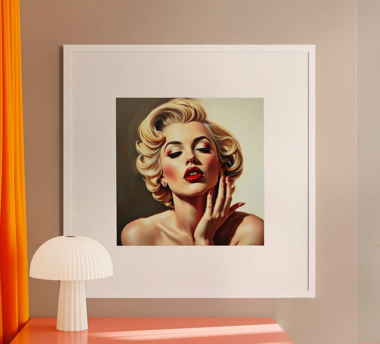Hot Blonde poster da Anita's Dream