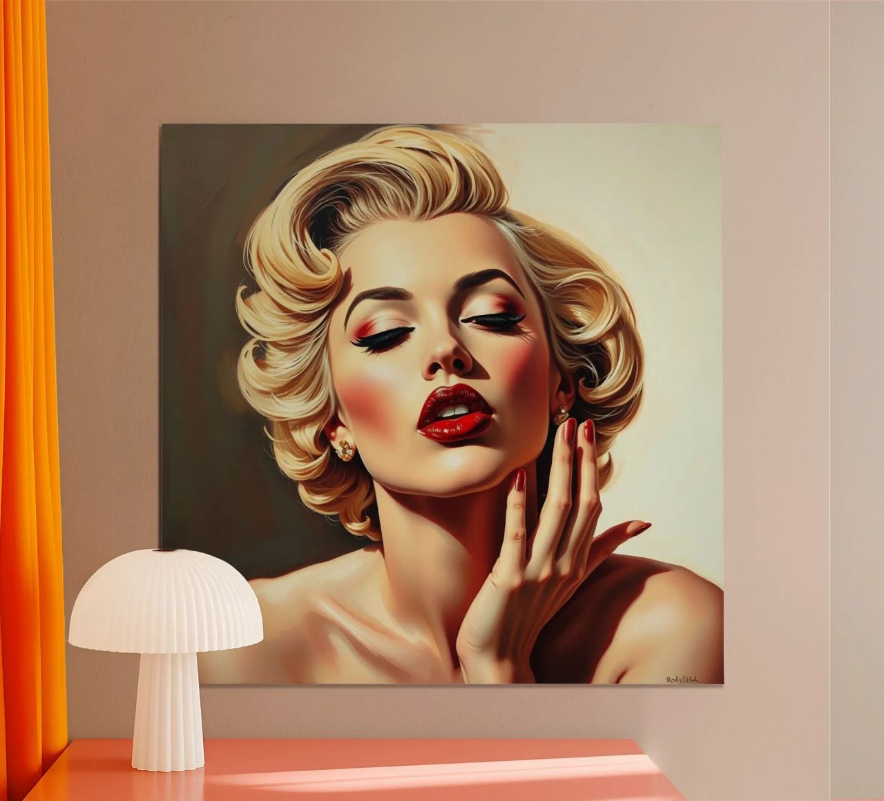 Hot Blonde poster da Anita's Dream