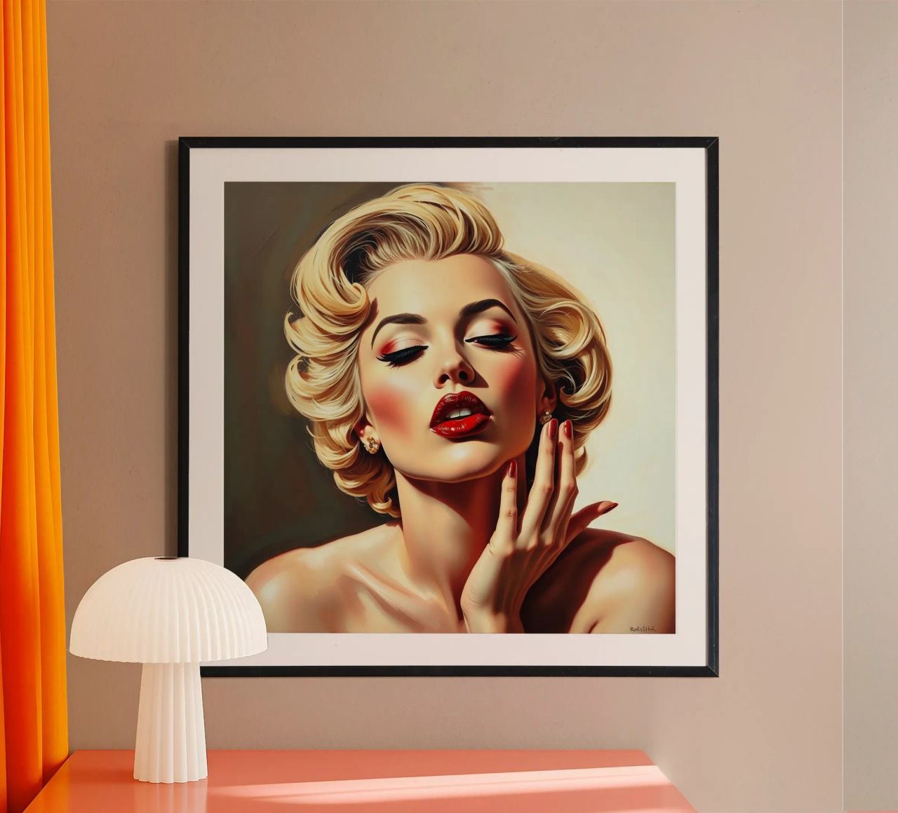 Hot Blonde poster da Anita's Dream