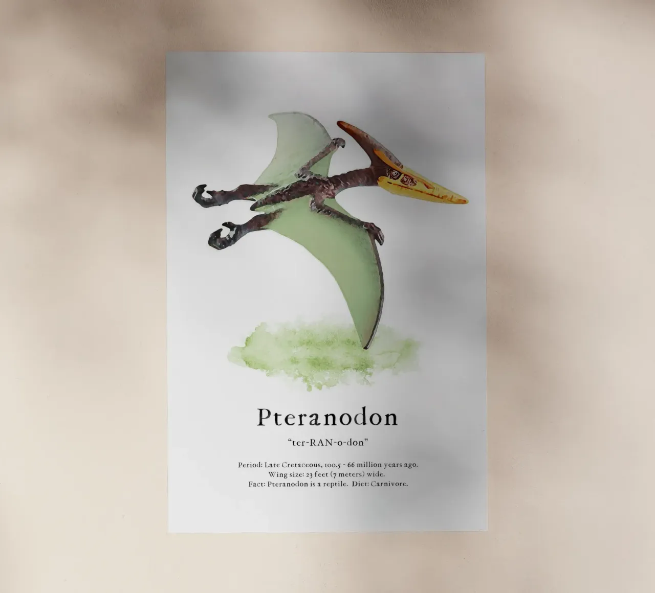 Pteranodon pellicola backlit da Lila & Lola