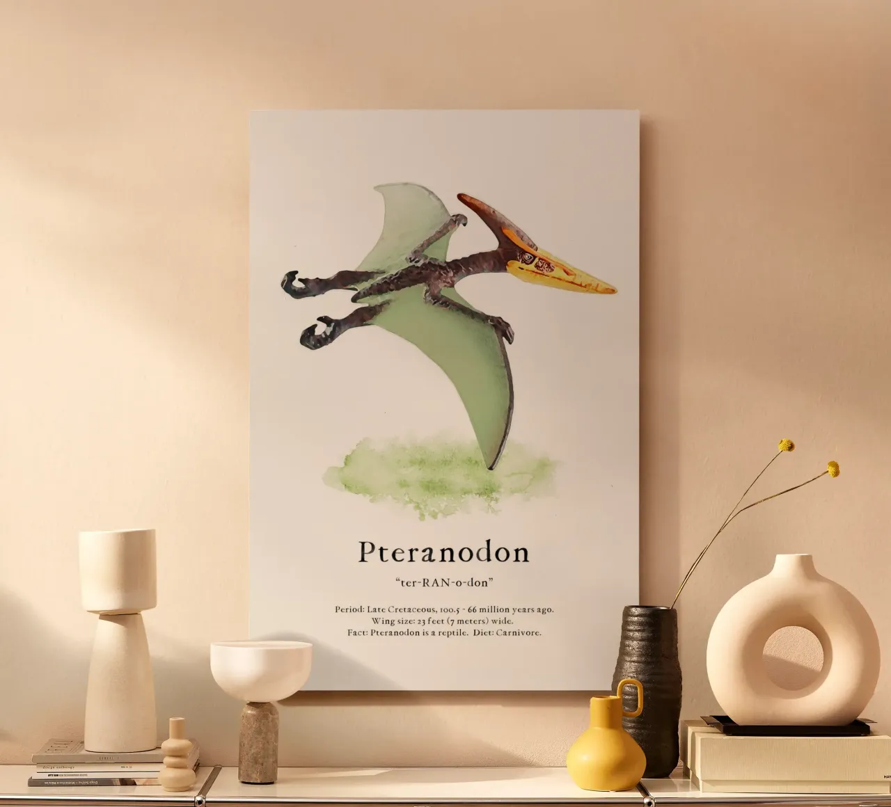 Pteranodon forex plate by Lila & Lola
